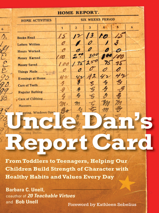 Cover image for Uncle Dan's Report Card